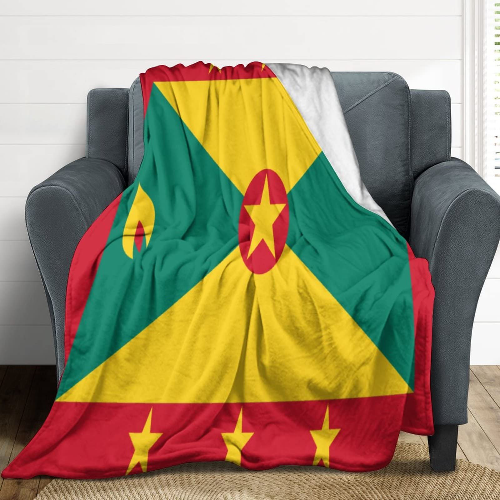 Couverture de lit pour canapé et salon Grenada plaid de voyage