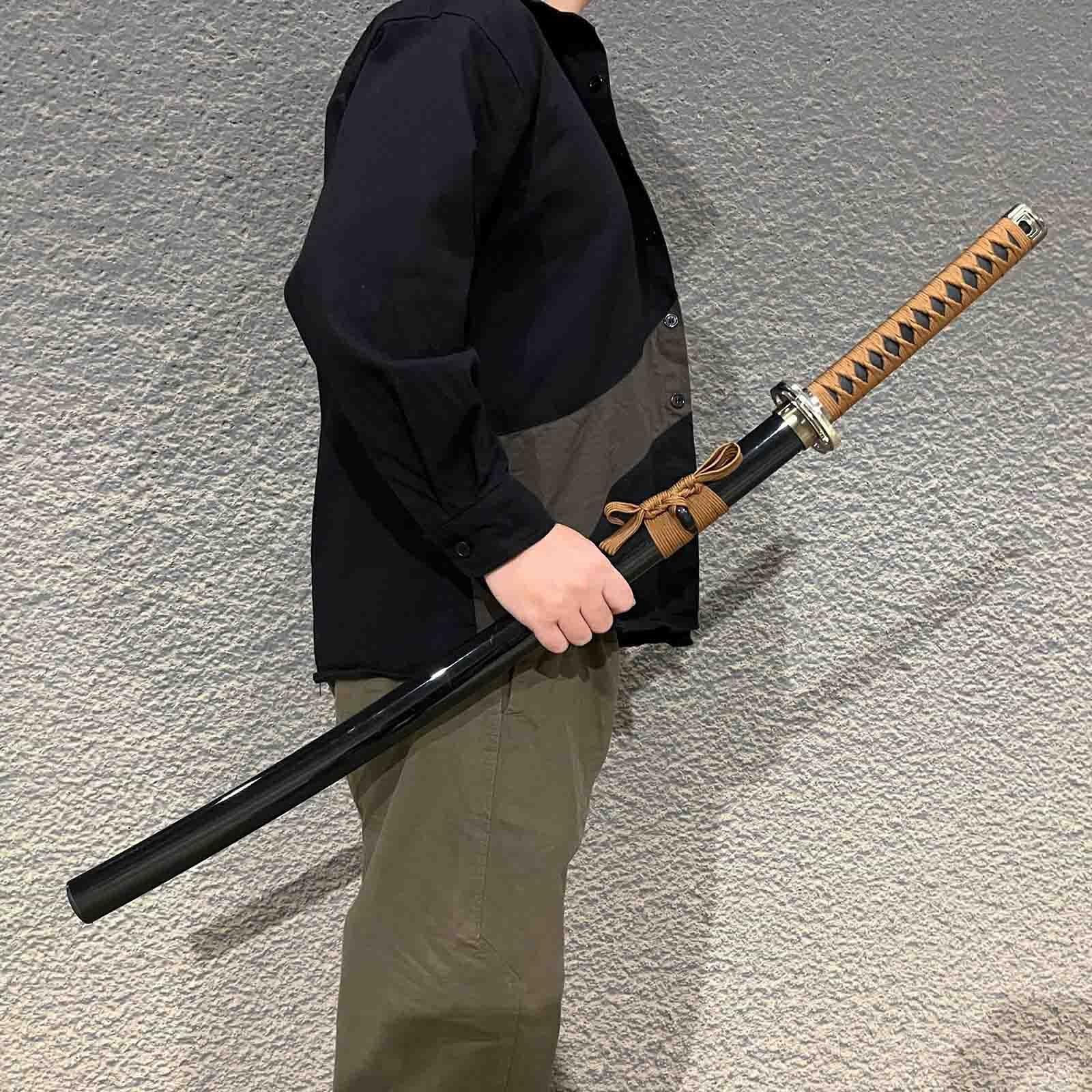 Amazon.co.jp: 木刀 鞘付き レトロ侍剣 普及型 居合道刀 軽量 日本刀