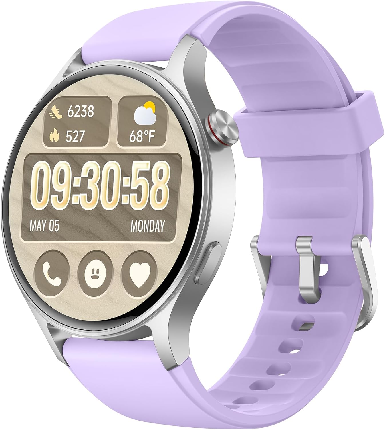 Fitpolo Smart Watch for Women,1.3″ AMOLED Touchscreen...