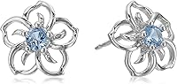 Vista 1 de Tienda Essentials Sterling Silver Sky Flower Stud Earrings (previously Tienda Collection)