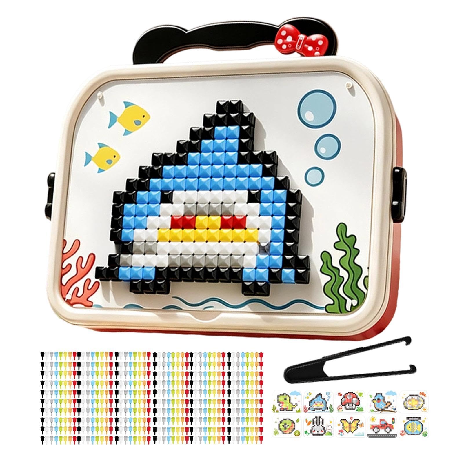 Tablica z kołkami dla dzieci Mushroom Nails edukacyjne zabawki DIY