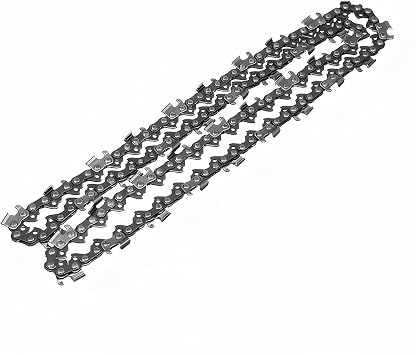 20-Inch Chainsaw Chain 3/8" Pitch .050 Gauge 76DL - Professional Hardened Carbide Steel, Low Vibration & Anti-Rust - Ultra-Sharp, Long-Lasting, Smooth Cutting for Wood, Firewood, Logging