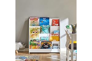 Haotion KMB32-W Kids Bookcase for Children