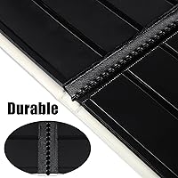 Vista 4 de Álbumes de Sellos MUDOR para Coleccionistas, 1 Libro de Sellos de Bolsillo para Coleccionistas, 10 Hojas de Clasificador de Sellos, Negro