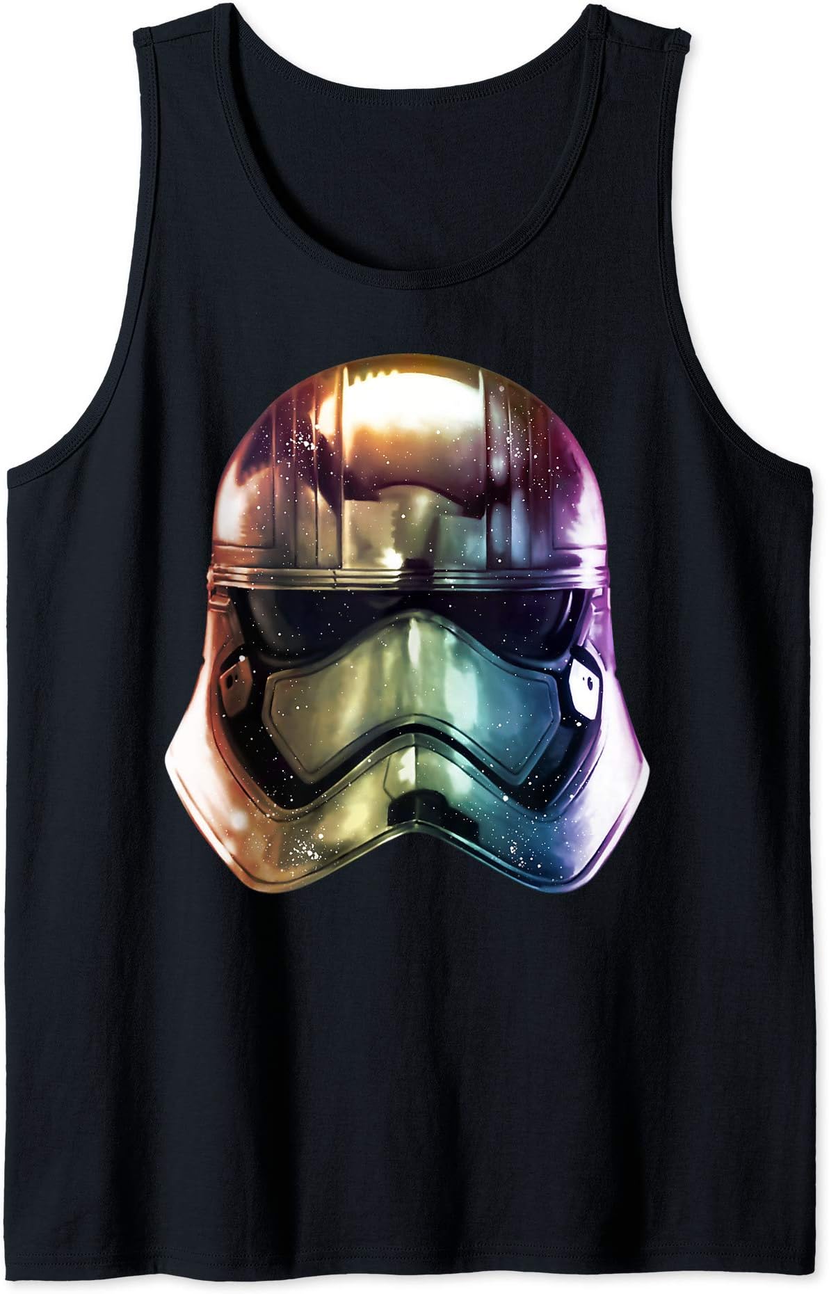 The Force Awakens Captain Phasma Helmet Gradient Tank Top