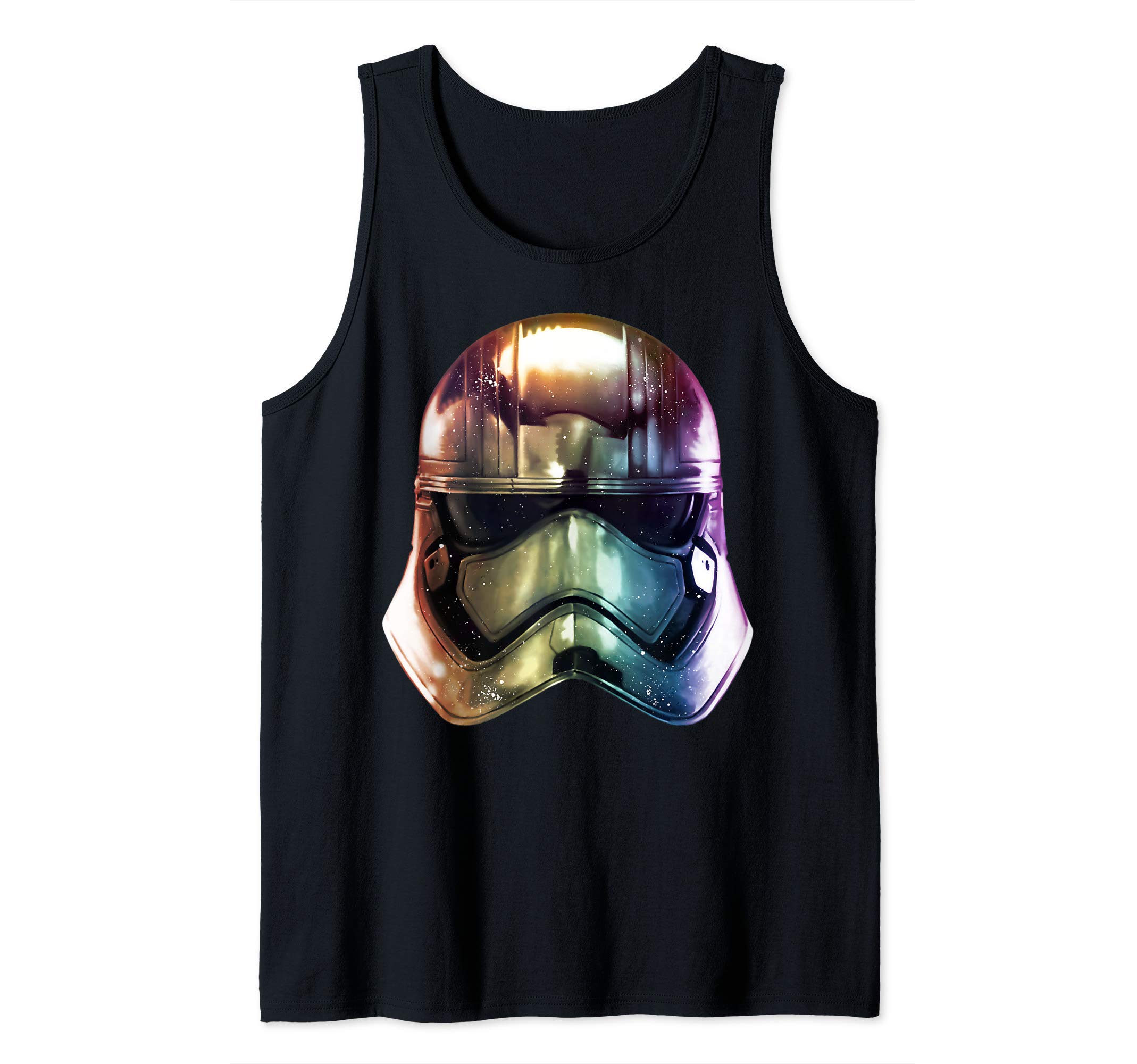 The Force Awakens Captain Phasma Helmet Gradient Tank Top