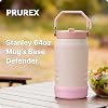 Funda de silicona para Stanley IceFlow Flip Straw Jug de 64 oz | Protector duradero antideslizante para la base, previene abolladuras y rayones, ideal para deportes y viajes al aire libre 5