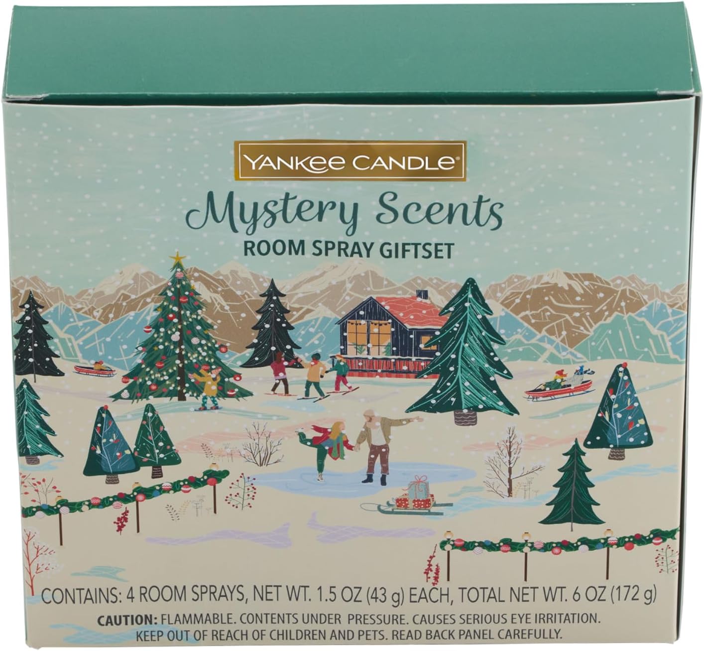 Yankee Candle Room Spray Mystery Box – 4 Pack Assorted Scents – Long Lasting Home & Car Air Freshener, Odor Eliminator, Room Deodorizer, 1.5 oz Each (4 Sprays Total) - Image 9