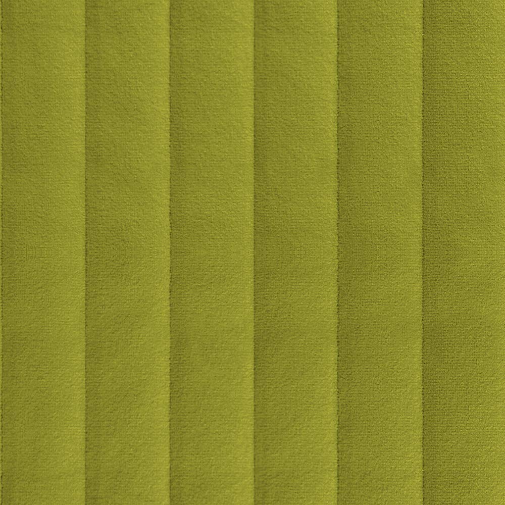 Deshome Viki TR – Tejido al metro de terciopelo acolchado altura 140 cm para cojines, sofás, sillas, pufs, cortinas (verde, 10 metros)