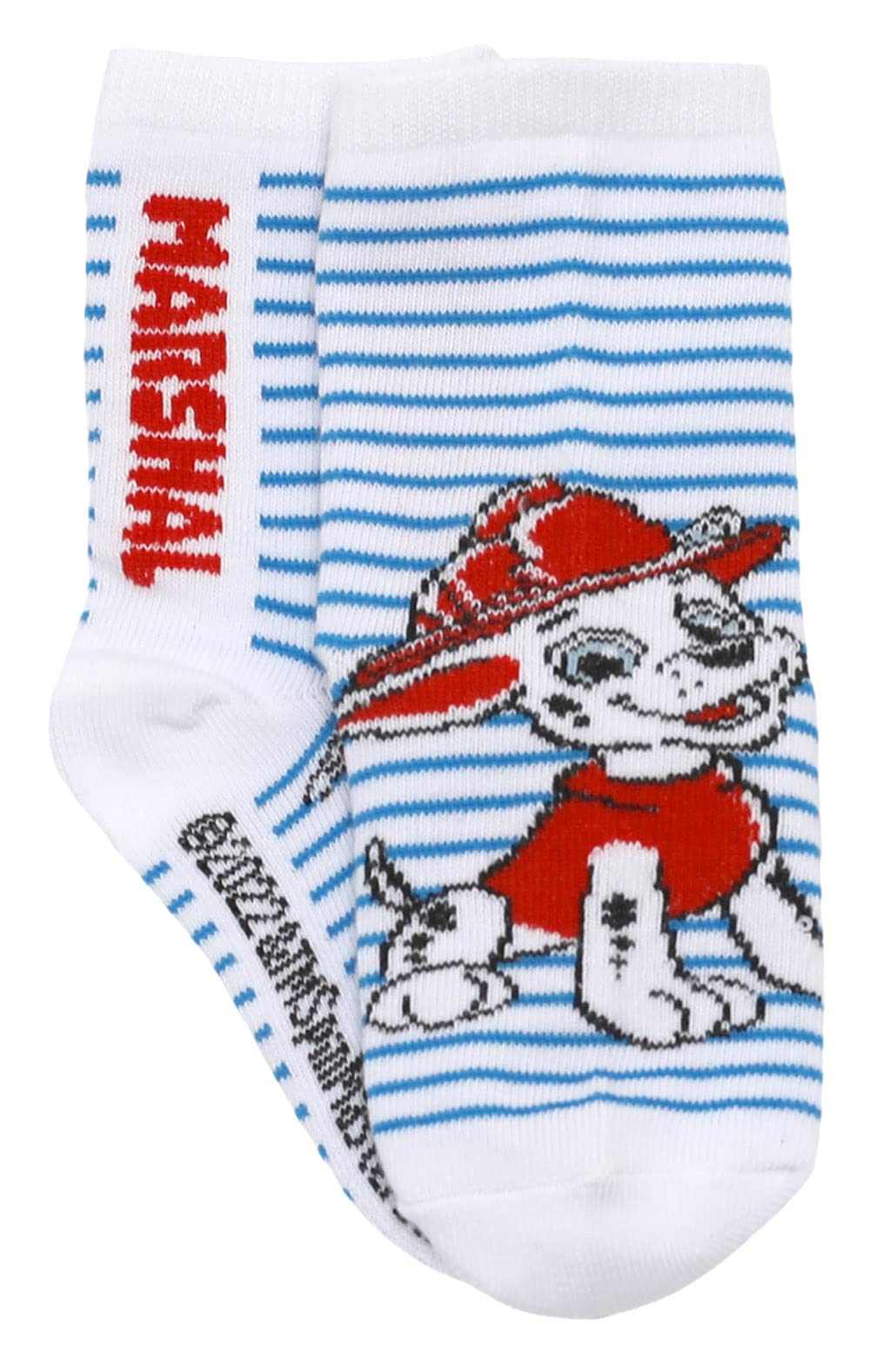Nickelodeon Paw Patrol - Juego de 5 calcetines de estilo redondo para niños y niños