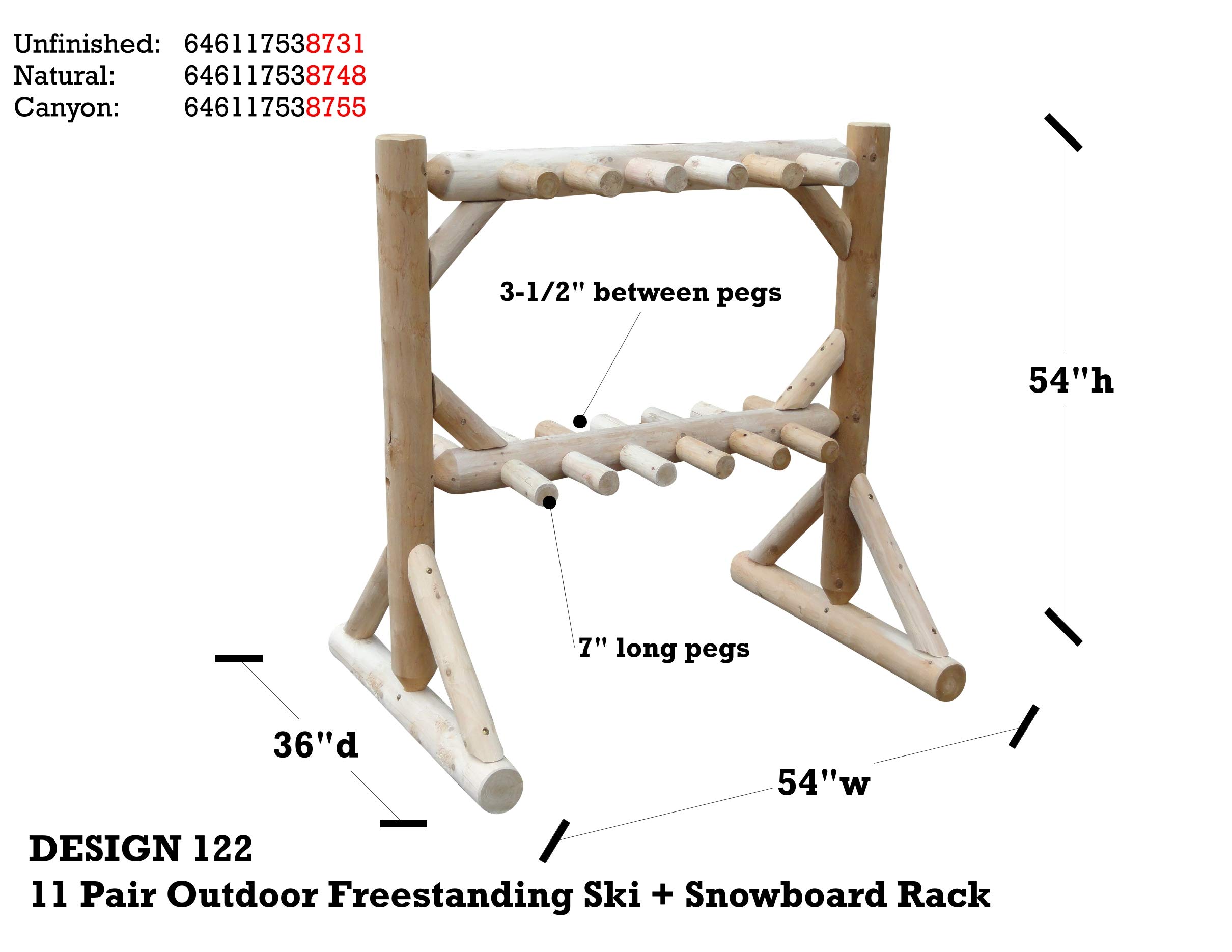 Porte-skis Mural Pour Garage - 6 Crochets Antidérapants - Support Ski/snowboard - Charge Max 30-35kg Par Crochet