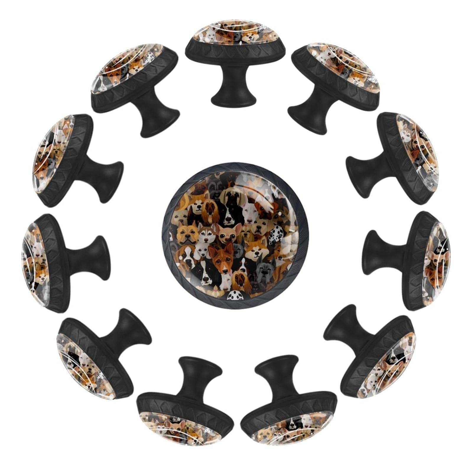 Bouton de tiroir chien 35 mm pour sécuriser et embellir le mobilier de chambre