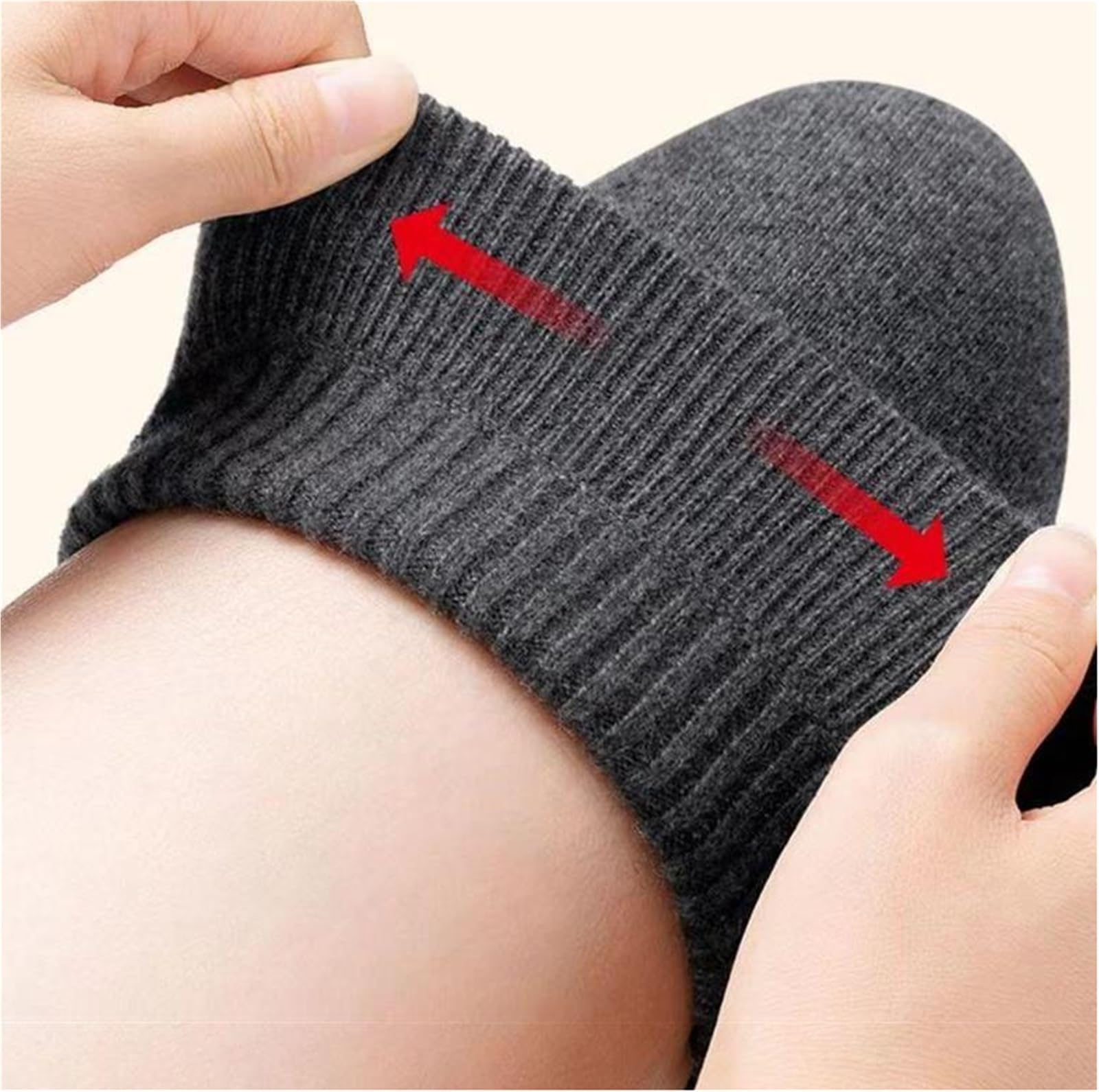 RUVOO Ginocchiere Palestra Ginocchiere Elasticizzate Calde E Traspiranti Unisex for La Protezione del Ginocchio dalla Stagione Fredda Ginocchiera Sportiva