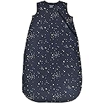 Ecolino Organic Cotton Baby Sleep Sack - 2-Way Zipper Baby Wearable Blanket - Newborn Sleeping Bag Sack - 0-6 Months - Milky Way