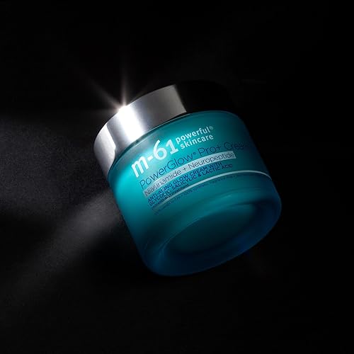 Miniatura 5 de m-61 PowerGlow Pro+ Cream  Crema hidratante y reafirmante con niacinamida + neuropéptidos y una potente combinación de BHAsAHA, 1.4 onzas líquidas