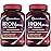 Doctor\'s Recipes Iron Supplement 65 mg with Vitamin C - Maximized Absorption & Stomach Friendly Iron Pills for Red Blood Cells Formation, Heart, Brain & Immunity Health - Vegan 120 Iron Tabs (2 Pack)