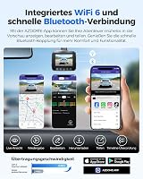 AZDOME Autós Menetrögzítő Kamera 4K Felbontással, WiFi és GPS Funkcióval, Éjjellátó, 170° Széles Látószög, Parkolás Figyelő GS63H 4