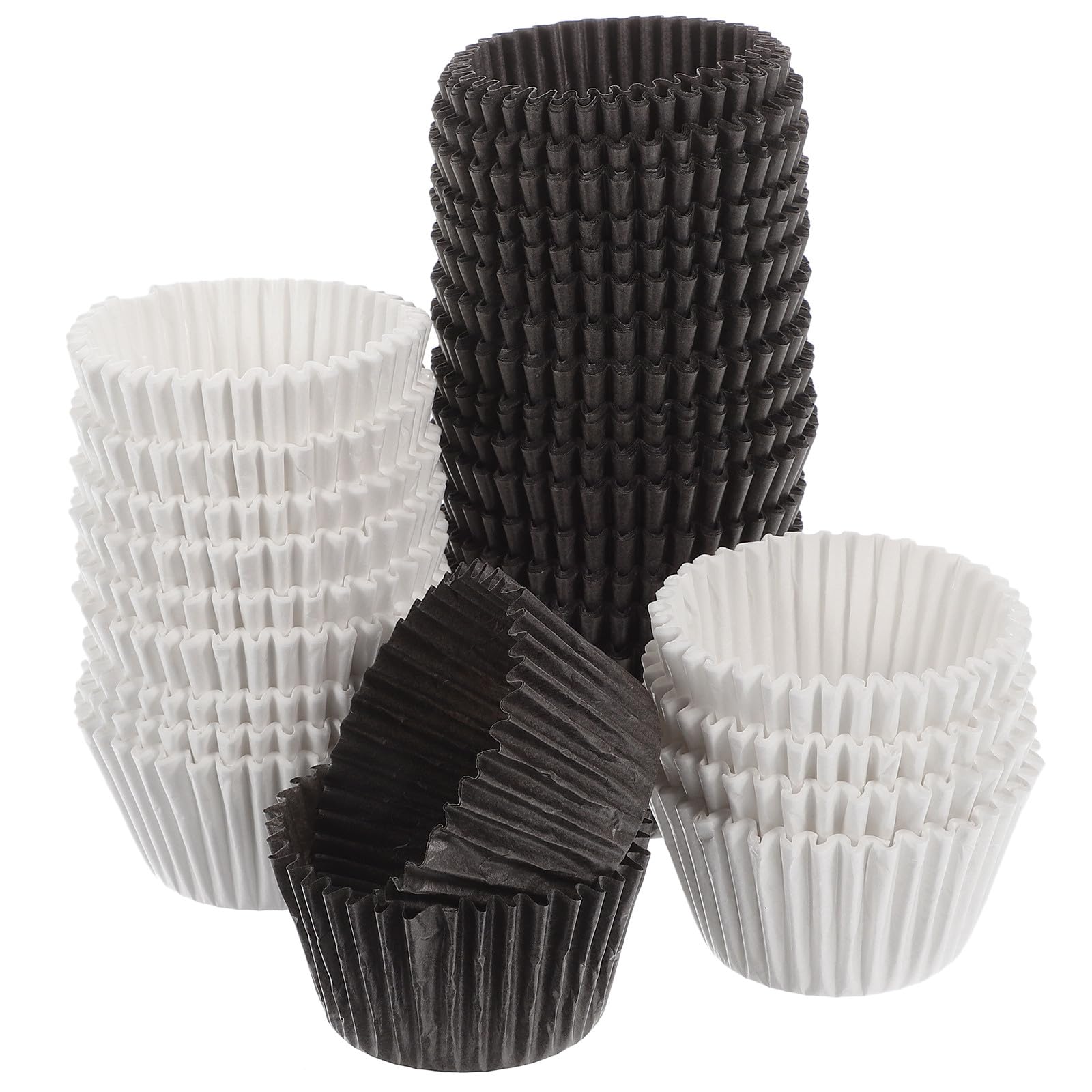 VALICLUD 1000 Moldes para Muffins de Papel Antiadherente y Resistentes al Aceite, Tazas para Cupcakes Ideales para Baby Showers y Fiestas de Graduación