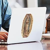 Vista 3 de CafePress Pegatina ovalada para parachoques de coche Nuestra Señora de Guadalupe