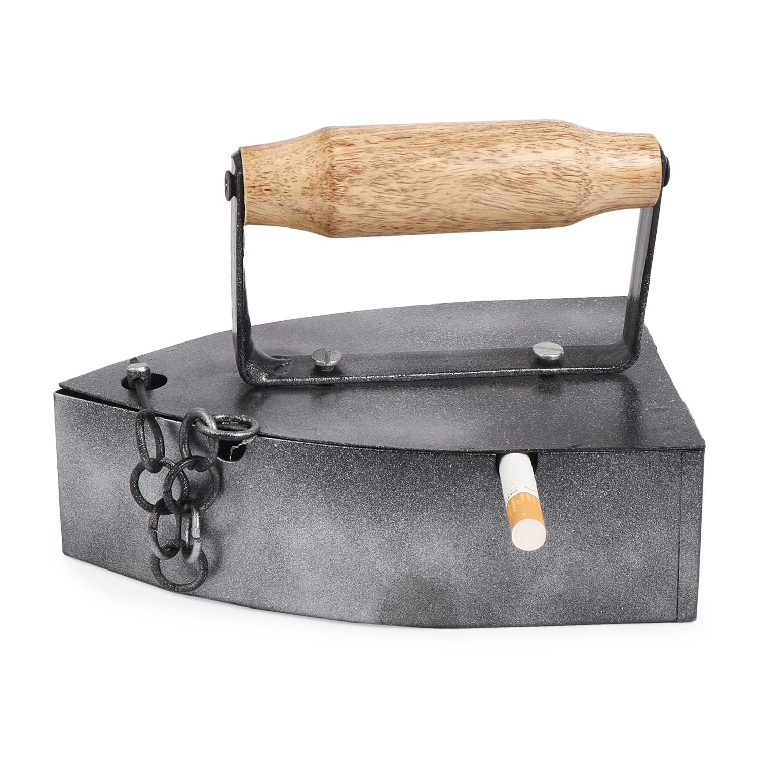 APEROL DESIGN Metal-Iron shaped Oldcharm Ashtray (Multicolor) (1)-image-5