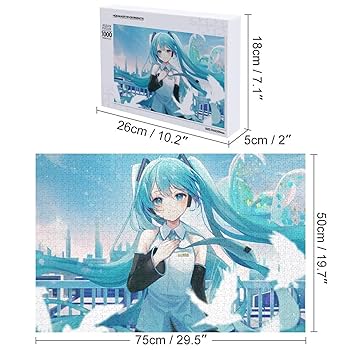 Amazon.co.jp: 初音ミク ジグソーパズル 木製パズル 300 PCS 500