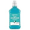 Amazon Basics Fresh Breath Mouthwash, Blue Mint Antiseptic, 1.5 Liters, 50.7 Fl Oz, 1-Pack (Previously Solimo)