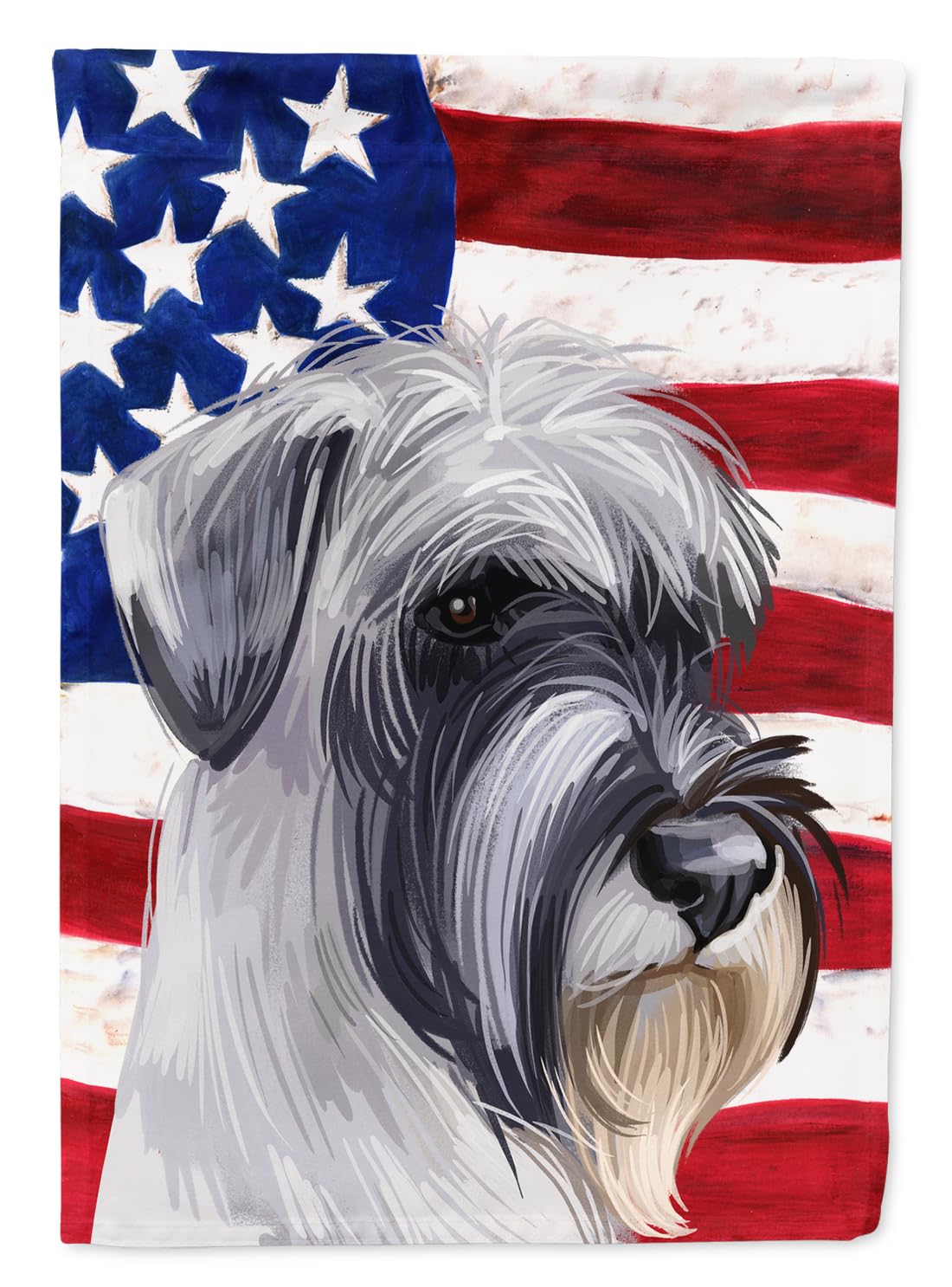 Drapeau jardin motif Schnauzer Standard de qualité supérieure avec imprimé haut de gamme CK6726GF