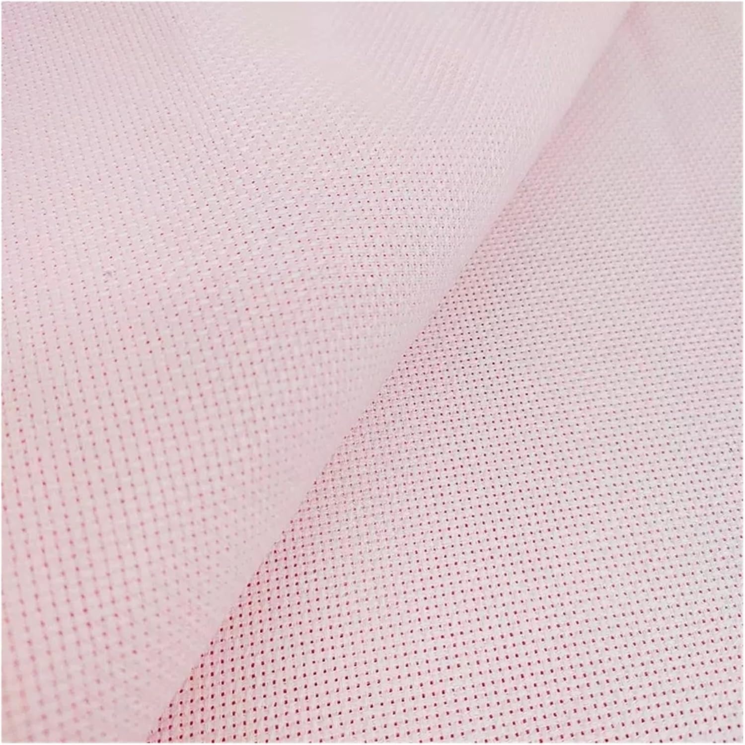 Cross Stitch Fabric Aida Cross Stitch Canvas Fabric Cloth for Craft Embroidery, Handmade Needlework, DIY Handicrafts(Color 3,18CT,20 * 20cm)