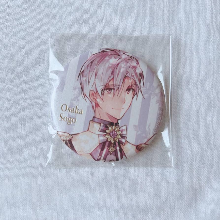 Amazon.co.jp: アイナナ 逢坂壮五 EXPO 缶バッジ 立ち絵 KV 壮五