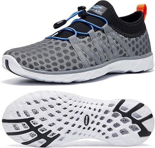 ALEADER - Zapatillas acuáticas de secado rápido para hombre