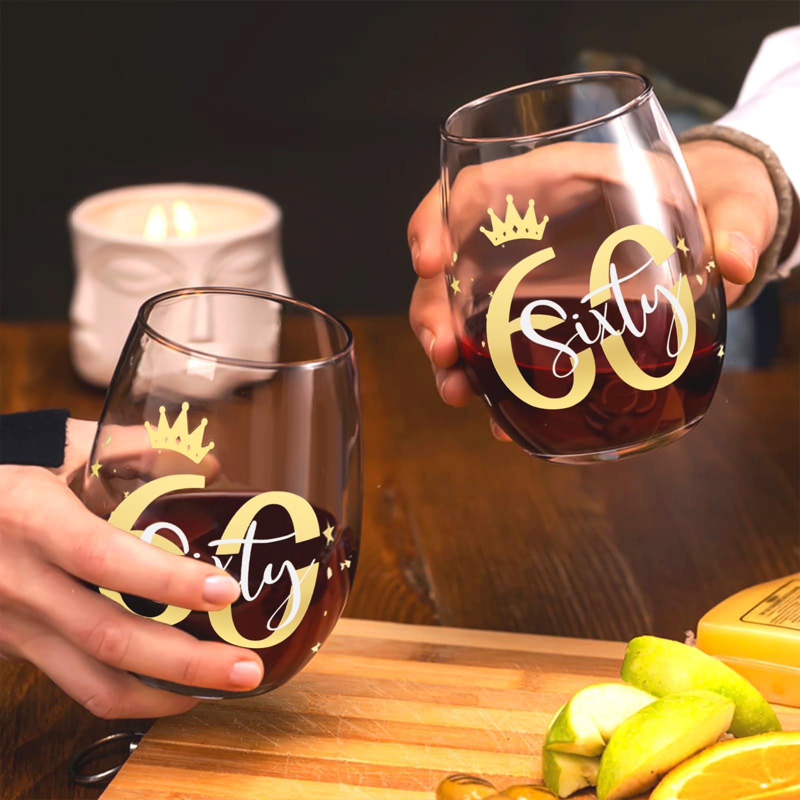 Verre à Vin Jesus Touched My Water, Cadeau D'anniversaire