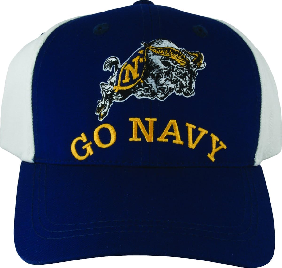 U.S. Navy Hat Embroidered with GO NAVY 