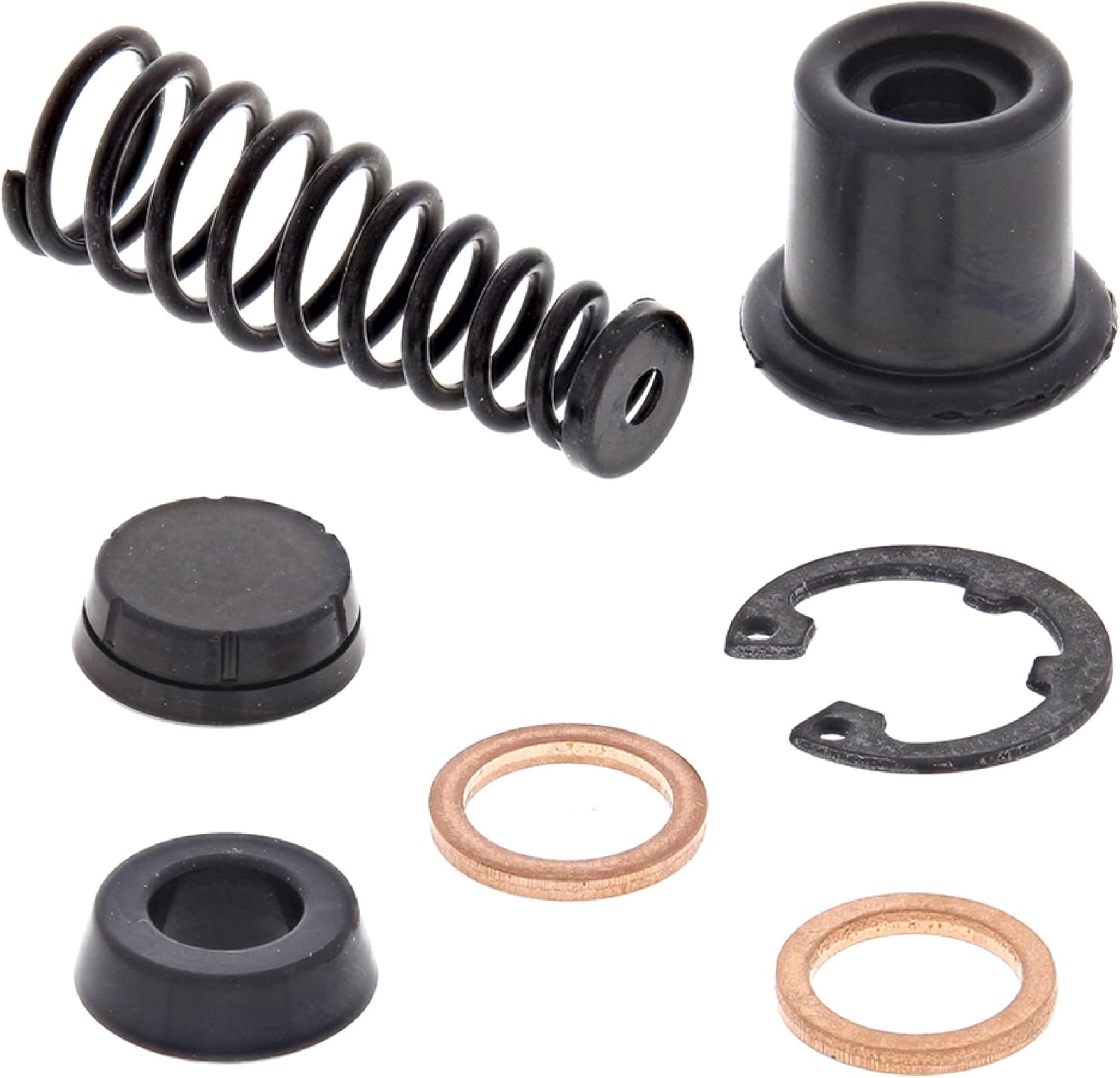 All Balls Racing Front Master Cylinder Rebuild kit 18-1021 Compatible With/Replacement For Yamaha YFM250 Beartracker 2002-2004, YFM250 Big Bear 2007-2009, YFM250B Bruin 2005-2006