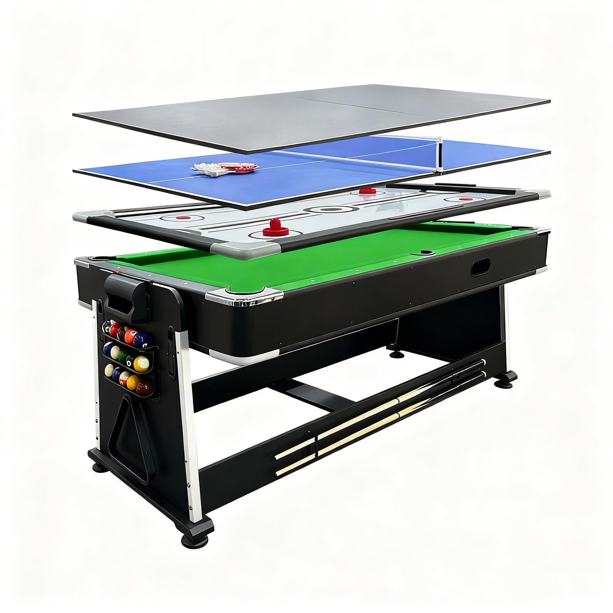 Buy Toy Cult 4-in-1 Multi Game Table, Pool, Table Tennis, Air