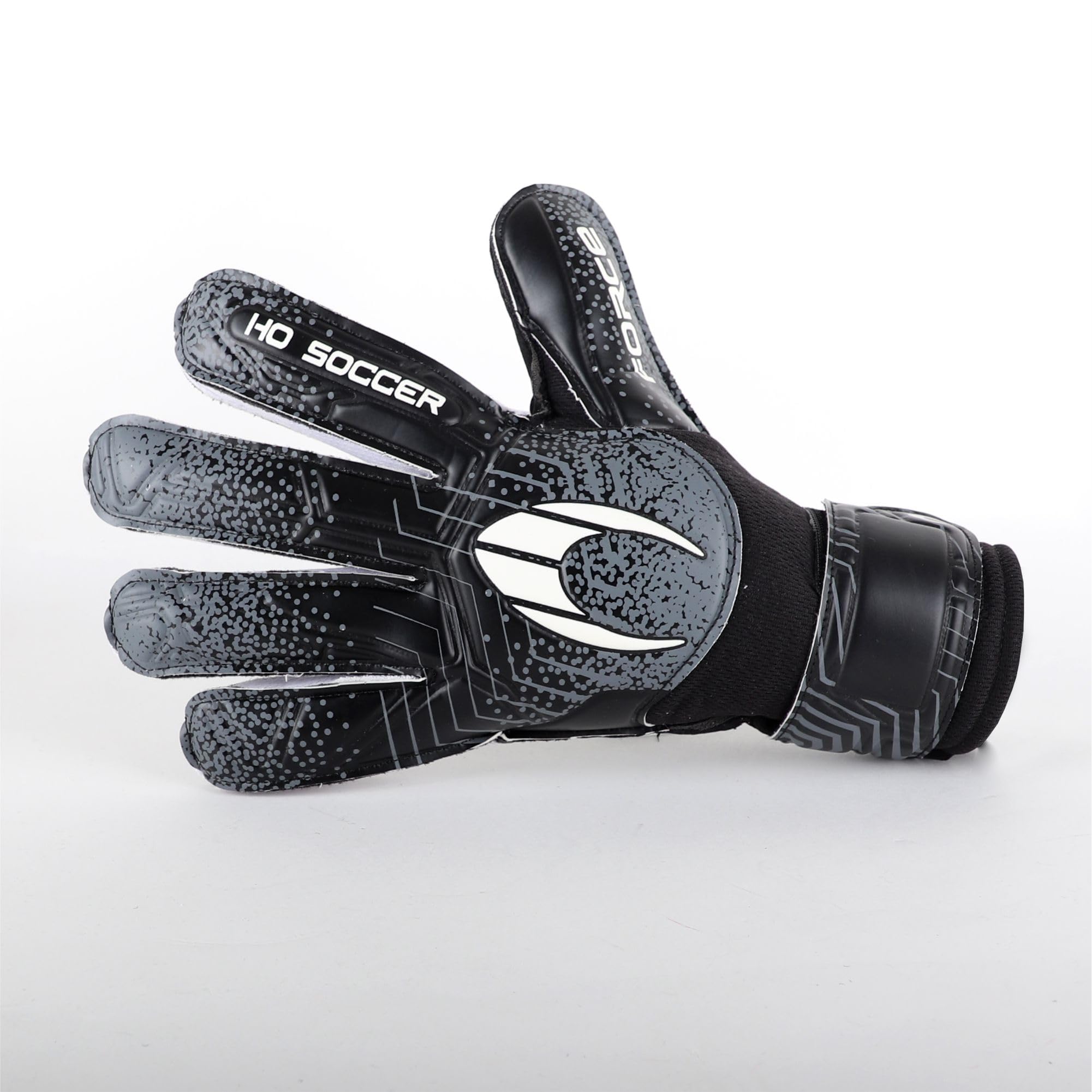 HO Soccer Force Black Guantes de Portero Niños