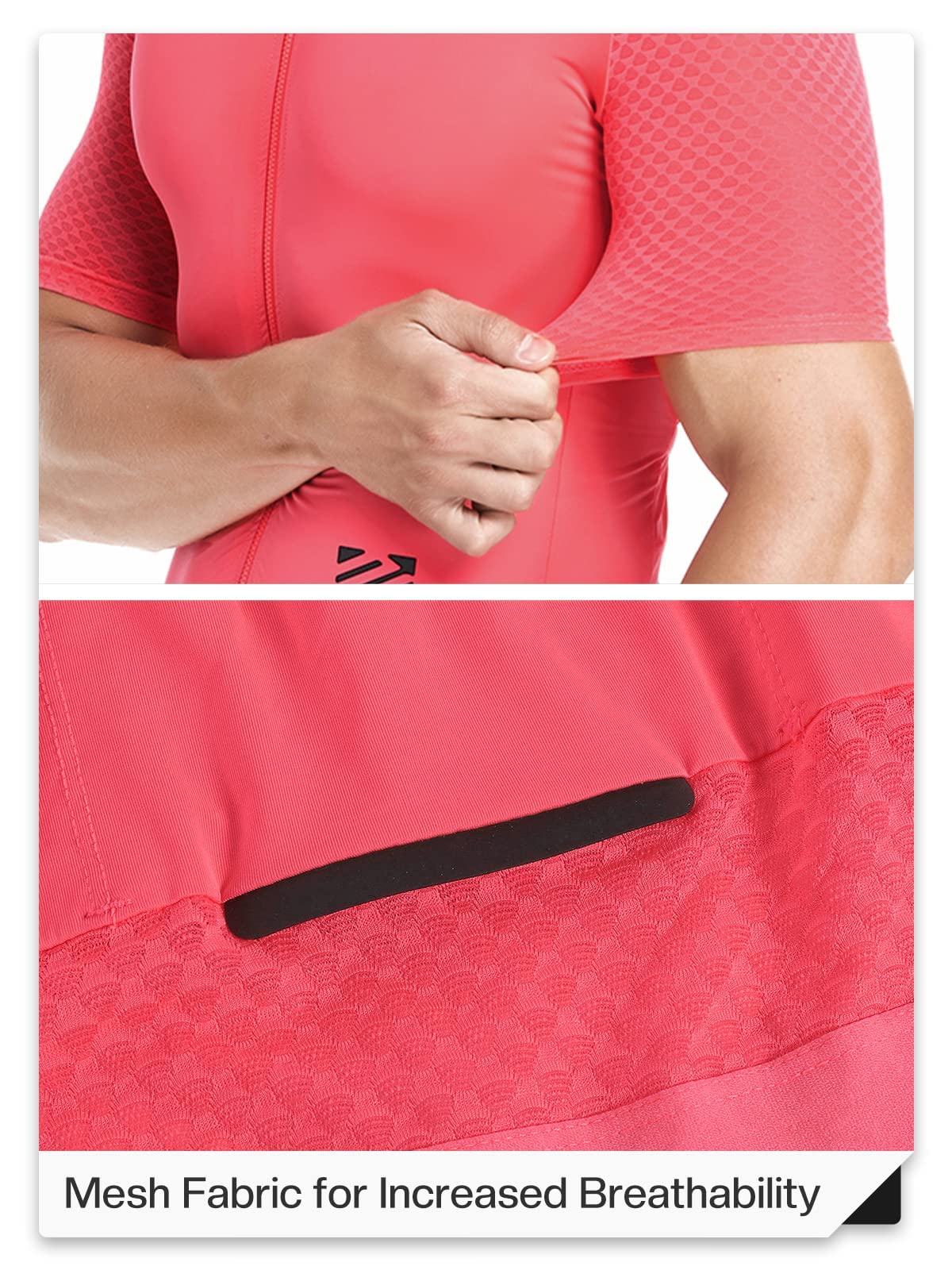 Maillot de cyclisme manches courtes Unica Bleu marine