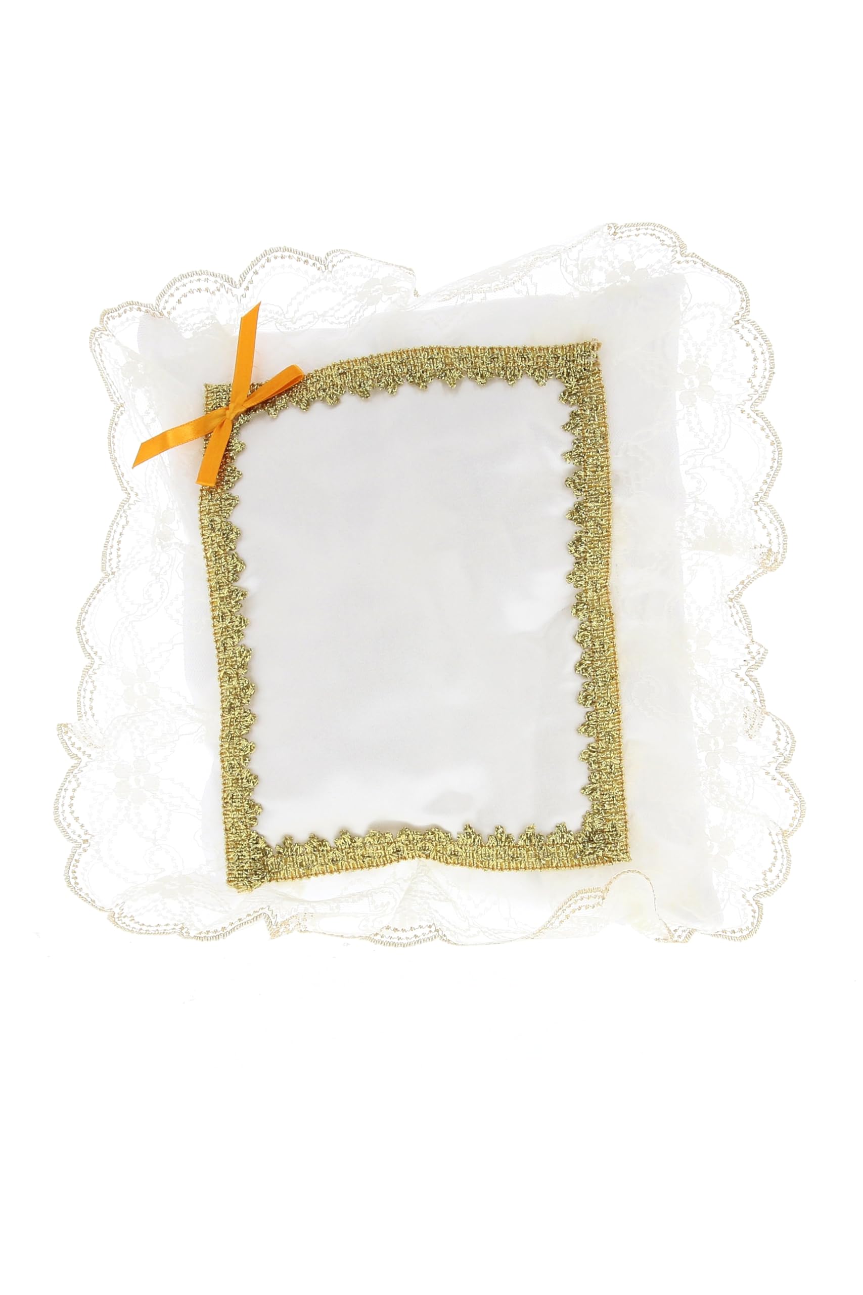SHALOM - Cuscino In Stoffa Per Statuina Gesu' Bambino. Dimensioni 22x25cm