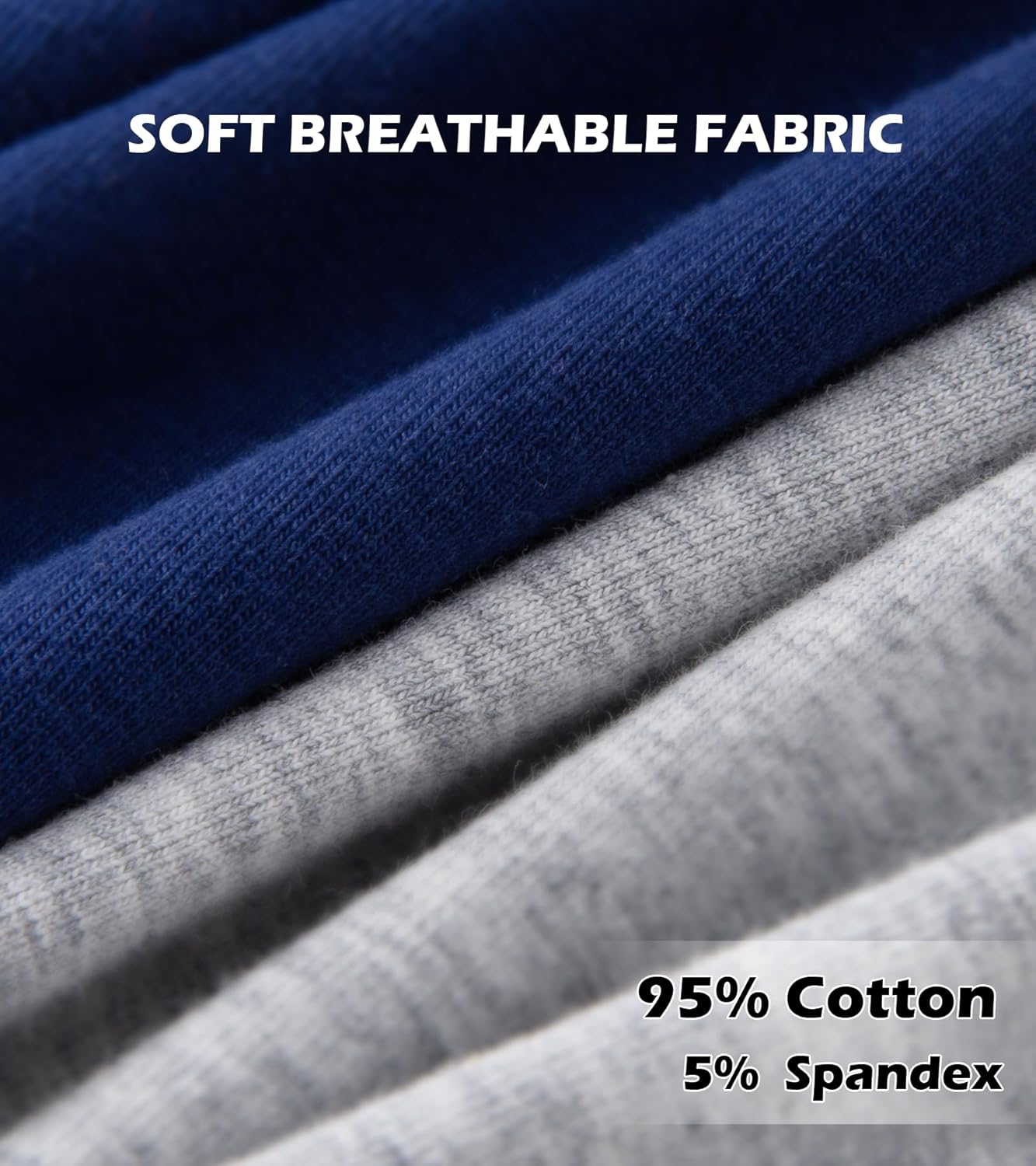 ASIMOON Womens Cotton Underwear High Waisted Postpartum Panties Soft Breathable Full Coverage Ladies Briefs Multipack - Image 4