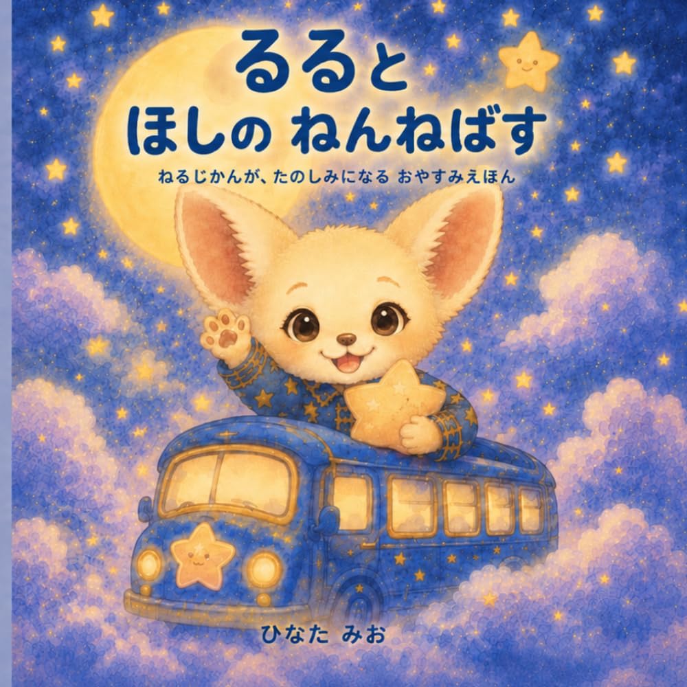 るるとほしのねんねばす: ねるじかんが、たのしみになる　おやすみえほん