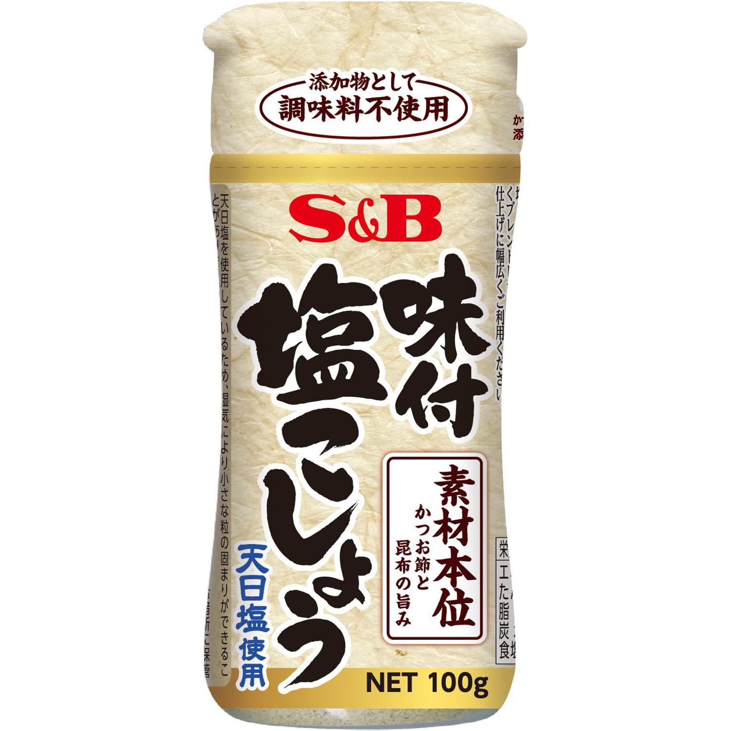 S&B エスビー食品 味付塩こしょう素材本位 100g