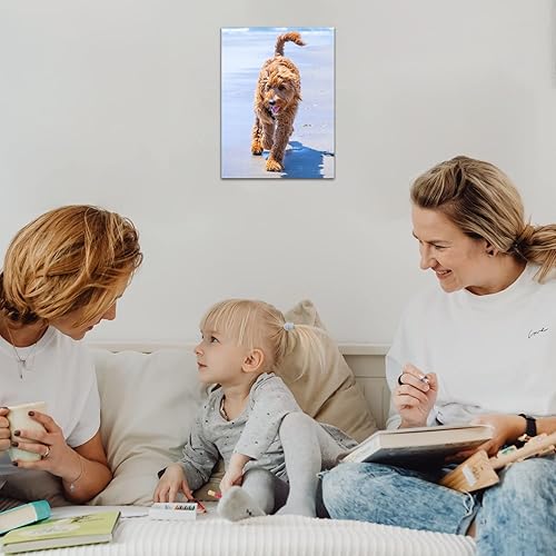 Miniatura 3 de Anjiefo Impresiones en lienzo personalizadas con tu foto, lienzo personalizado para pared, imprime tus fotos en lienzo, regalos para familiares,