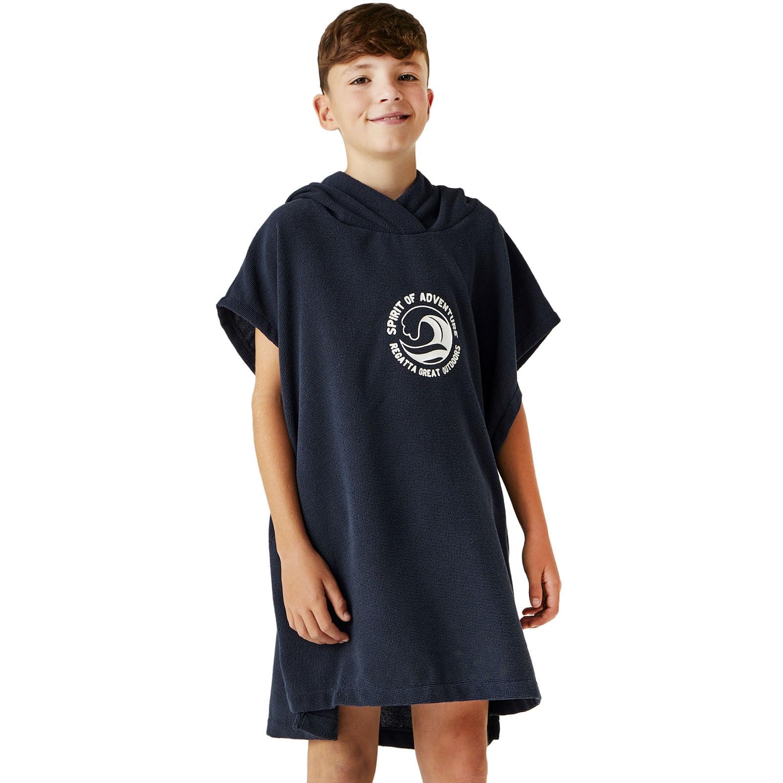 Regatta Kids' Hooded Towel Robe