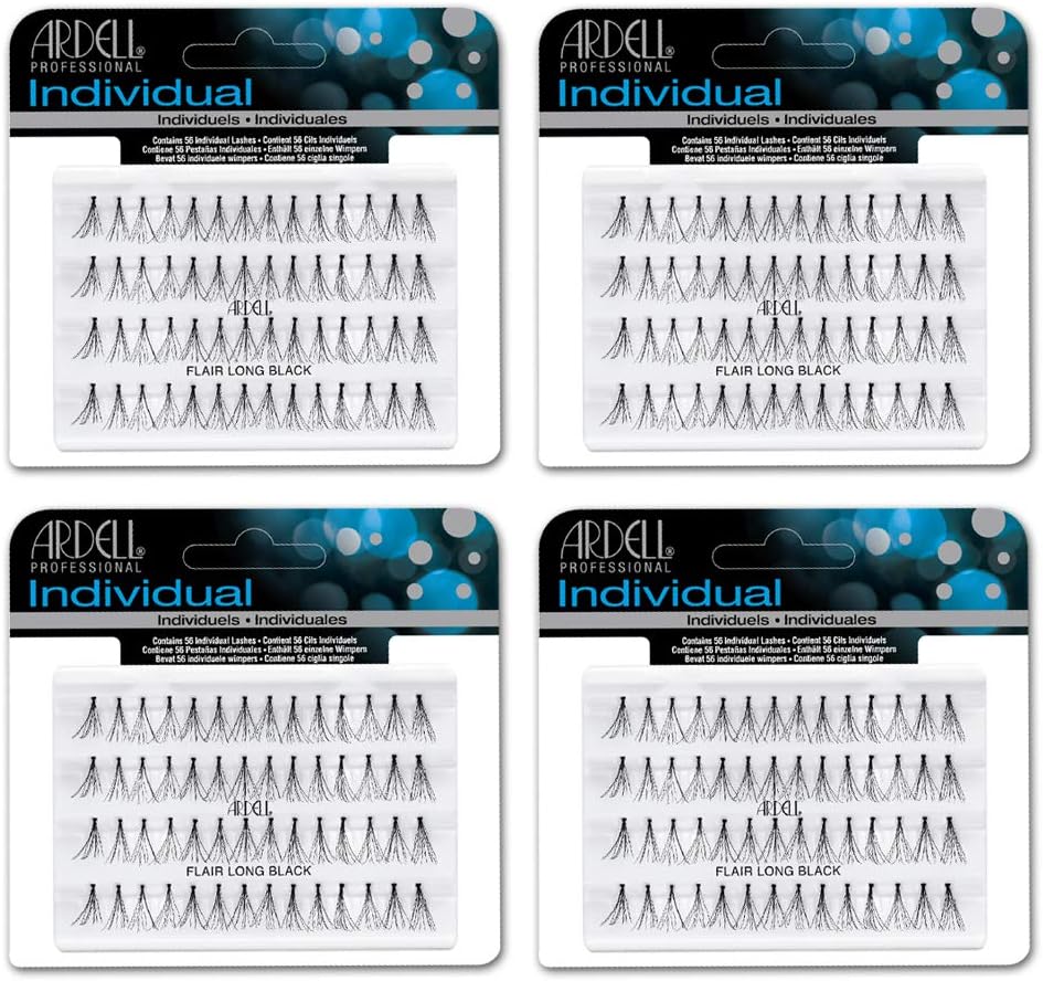 Ardell False Eyelashes Long Black 4 Pack