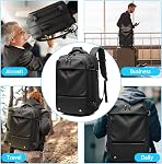 Vacuum Backpack Travel with Pump Vacuum Seal Compression Backpack for Airplane Carry On Backpack Airbag 60L Expandable
