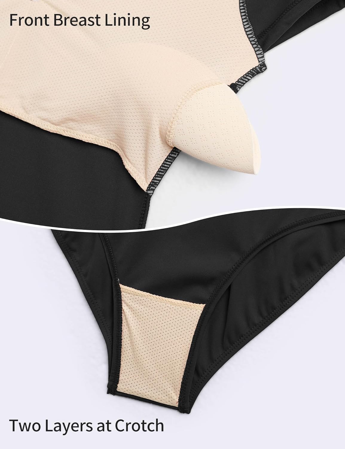 Women Ballet Leotards, Lace Back Dance Bodysuits, Short Sleeve Gymnastics Leotards - Image 5