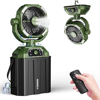 ✨ミストファン扇風機✨キャンプ アウトドアミスト扇風機 サーキュレーター Amazon | 【Amazon.co.jp限定】ミストファン 扇風機 キャンプ
