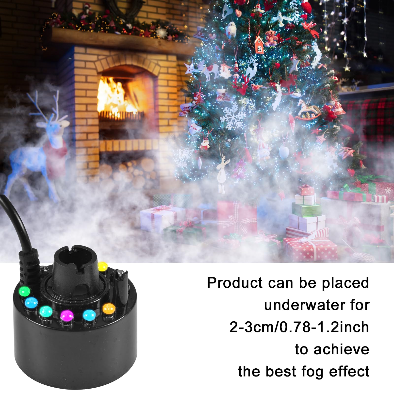 Nebulizzatore A Ultrasuoni DC 12V Per Acquari, Fontane E Bonsai – Umidificatore Compatto In Lega, Impermeabile E Facile Da Usare