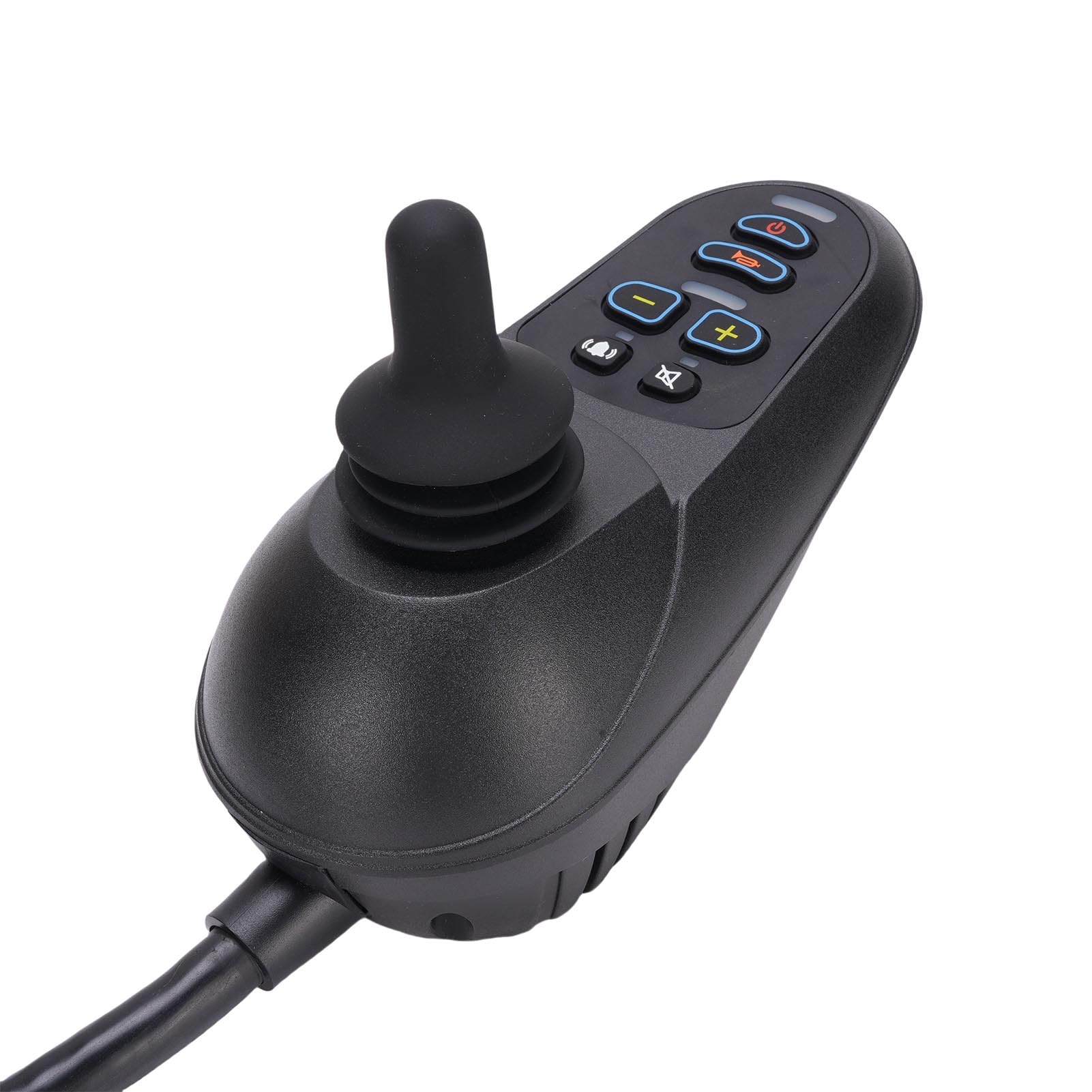 YWBL-WH Elektryczny Kontroler Typu Joystick dla Wózka Inwalidzkiego, 24 V DC Mobilne Akcesoria dla Wózków Inwalidzkich z Hamulcem z regulacją Prędkości Elektroniczne Zabezpieczenie