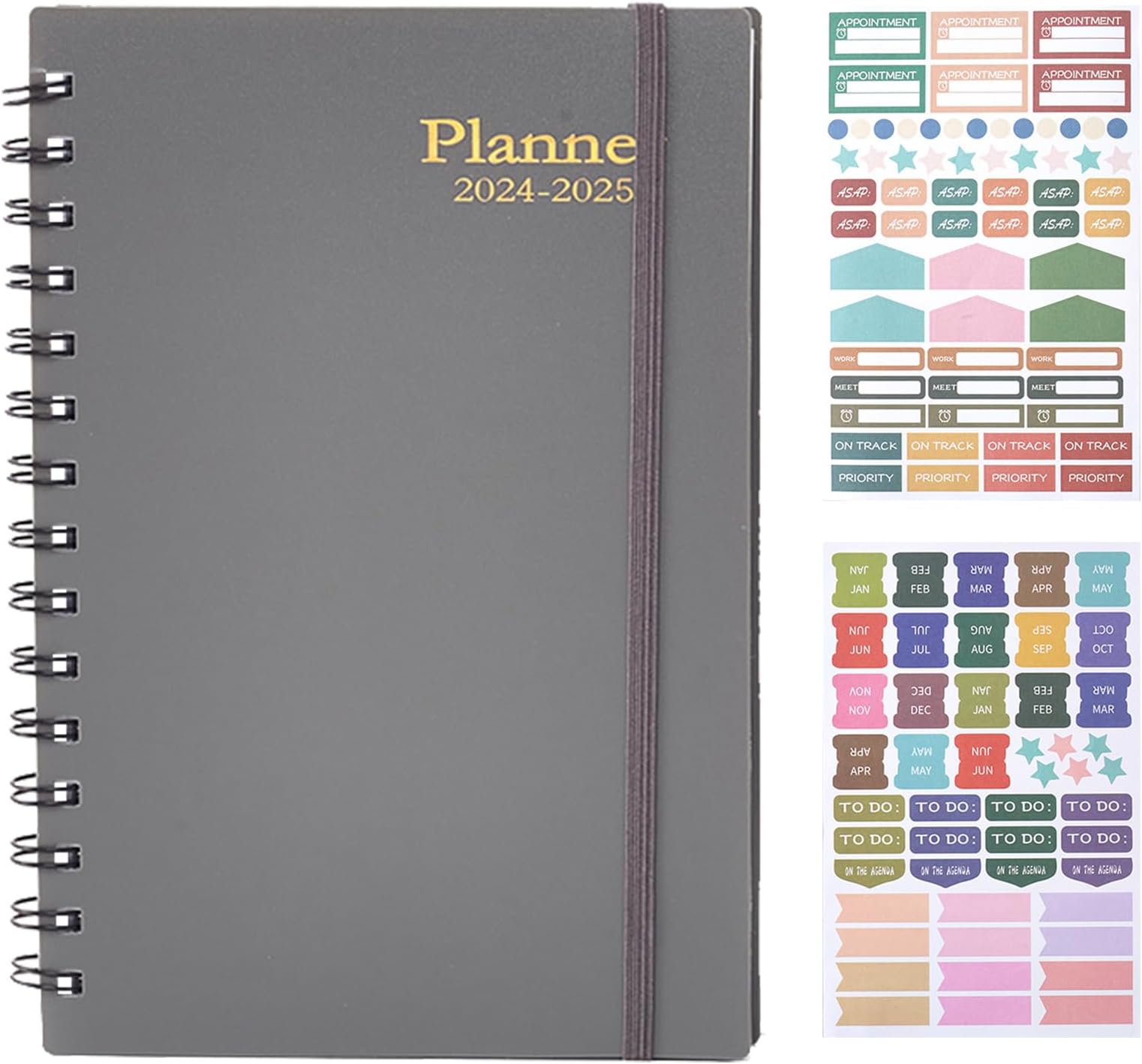 20242025 Planner, 18Month Day Large Planner A5 Spiral Planner