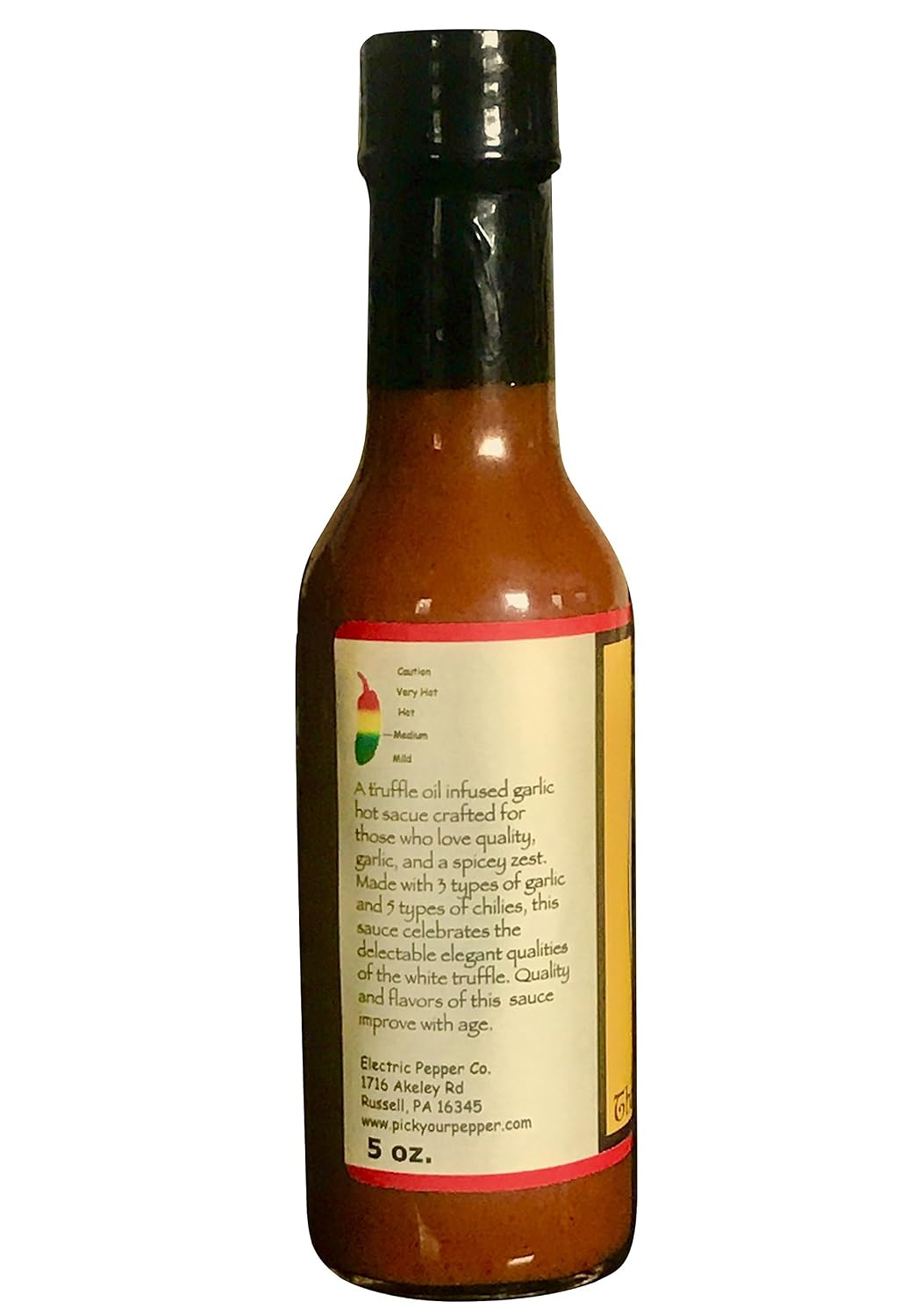 Frohlich: That Garlic Sauce Truffle Oil Infused Hot Sauce image 3